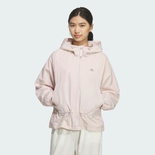 【adidas 愛迪達】運動 休閒 長袖 女外套 FAV WV JKT(KS2808)
