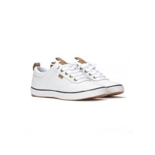 【Keds】皮革免綁帶休閒鞋 CENTER III SLIP ON LEATHER WH68863