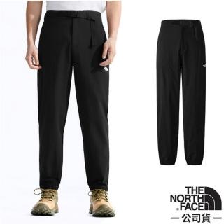 【The North Face】男 TREKKER JOGGER 彈力吸濕排汗長褲.休閒運動褲.束腳褲/ 8CUB-JK3 太空黑