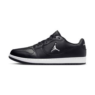 【NIKE 耐吉】Jordan Court Connect Low 男鞋 黑色 黑魂 皮革 運動 休閒鞋 IQ5698-001