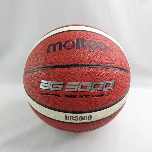 【MOLTEN】室內外 12片貼深溝合成皮籃球 七號籃球(B7G30002橘棕)