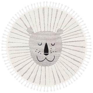 【Libby Home Decor】土耳其地毯-Libby Home Decor｜Bilbao Kids系列-午睡的獅子王(圓形)