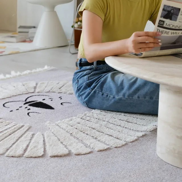 【Libby Home Decor】土耳其地毯－Libby Home Decor｜Bilbao Kids系列－午睡的獅子王(長方形)