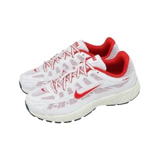 【NIKE 耐吉】休閒鞋 P-6000 GS 大童 女鞋 白 紅 緩震 IQ1134-161