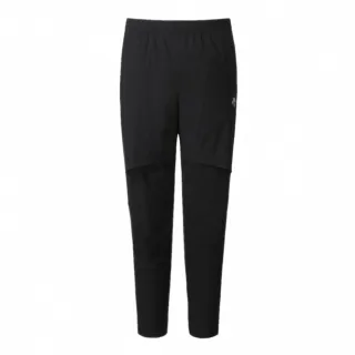 【DESCENTE】迪桑特 男士 專業機能運動長褲(黑色)