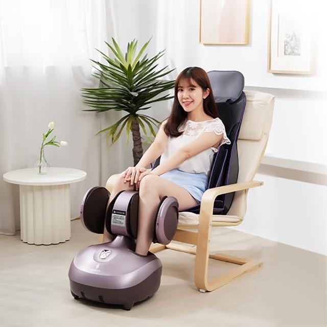 【berest ALL IN ONE】全方位舒壓按摩組合，包含MBP0428-P魔力臀蝶型雙氣囊按摩背墊與M303魔膝足360°翻轉美腿機。針對背部、腰部、臀部、大腿、小腿及足底，提供揉捏式按摩與溫熱功能，輕鬆緩解日常疲勞。插電式設計，配有有線遙控器，尺寸適中（背墊：80x48x50cm，腿機：49.5x48x53.5cm），總重15.3kg，BSMI認證安全保障，享1年保固。個人衛生用品，拆封後不影響退貨。berest彼翼品牌，打造居家SPA體驗！