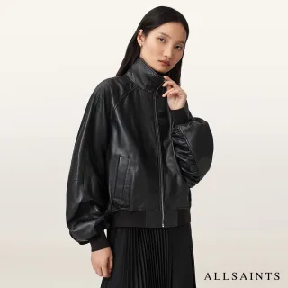 【ALLSAINTS】FELDA 羊皮飛行員外套皮衣 W102LD(舒適版型)