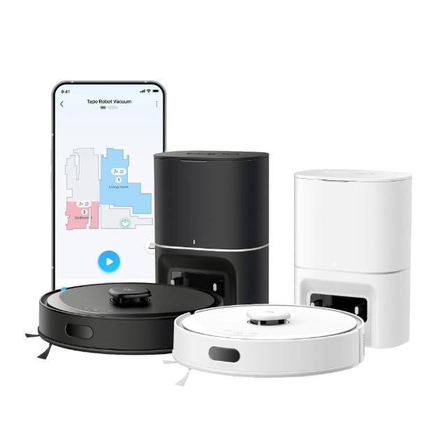 【TP-Link】Tapo RV30 Max Plus 5300Pa大吸力 掃拖二合一機器人(光學雷達 IMU雙導航 自動集塵 支援語音)