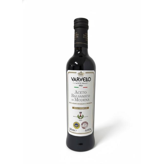 【義大利VARVELLO瓦維羅】金牌巴薩米克醋 500ML(沙拉醬 醃製 甜點 飲品)