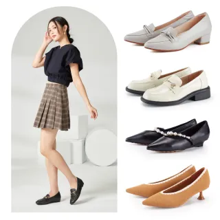 【ORIN】馬銜釦樂福/氣質中跟鞋/瑪莉珍鞋 多款任選