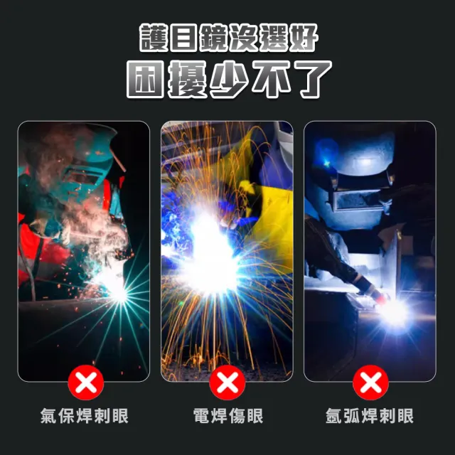 焊接眼鏡 電銲面罩 工作護目鏡 防護眼鏡 自動變光 工業焊接眼鏡 CO2焊接 電焊用護目眼鏡 208-PG180