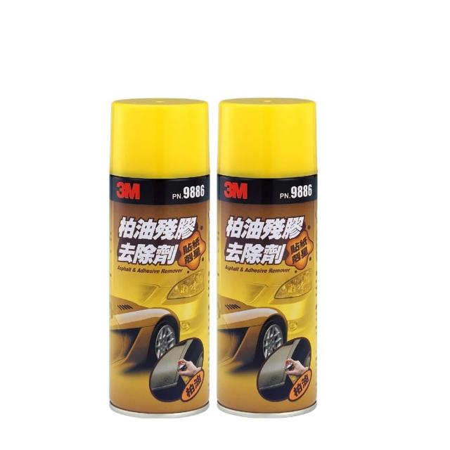 【3M】PN9886 柏油殘膠去除劑 2入組(贈 圓形海綿3入裝)