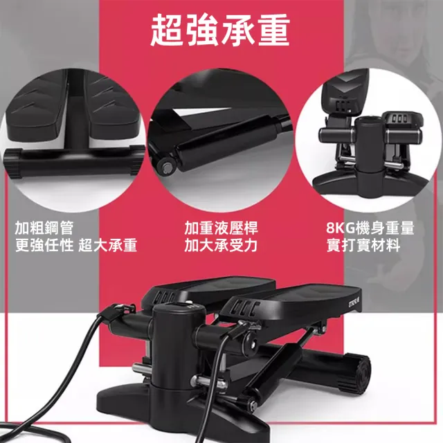 【小不記】家用循環健步機 居家運動健身塑型健走機 登山踏步機 復健機/坐走機