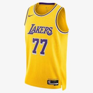 【NIKE 耐吉】籃球背心 男 LAL MNK DF SWGMN JSY ICN 22 運動 休閒 黃色 (DN2009741)