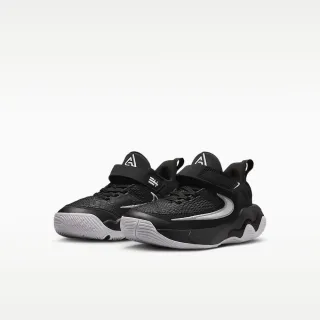 【NIKE 耐吉】運動鞋 籃球鞋 中大童鞋 童鞋 GIANNIS IMMORTALITY 4 PS 字母哥 緩震 室內鞋 黑(IH7665004)