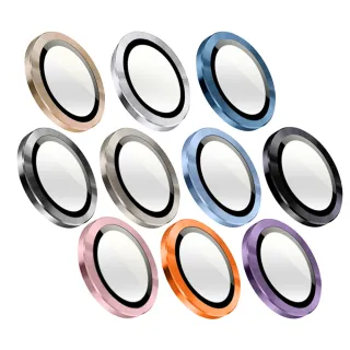 【Timo】iPhone 17/17e/16/15/14/13/12 3D金屬環手機鏡頭貼/保貼