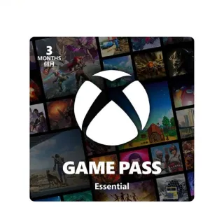 【Microsoft 微軟】Xbox Game Pass Essential 3個月(下載版/購買後無法退換貨)