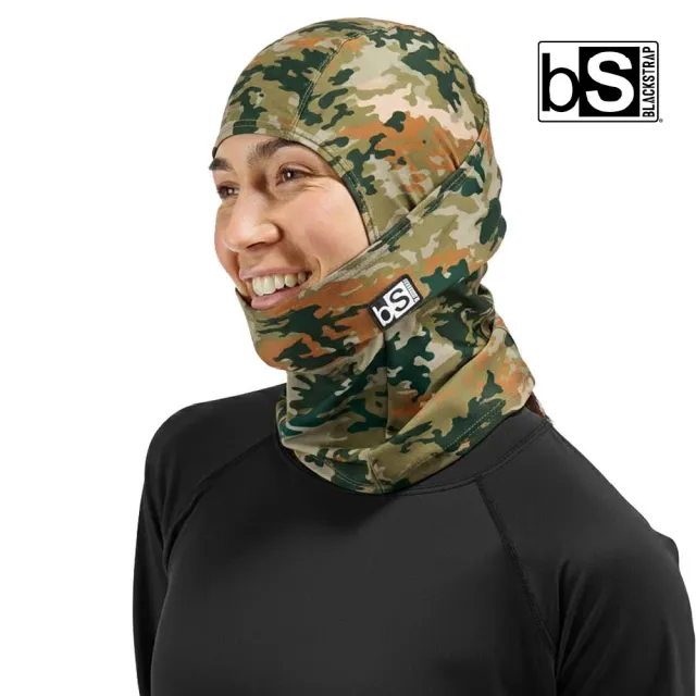 【BlackStrap】BlackStrap Hood Balaclava 印花多功能頭套/叢林迷彩/單一尺寸/多色選擇(保暖頭套)