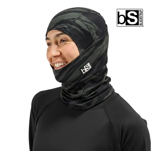 【BlackStrap】BlackStrap Hood Balaclava 印花多功能頭套Bone Black/紋路黑/單一尺寸/多色選擇(保暖頭套)