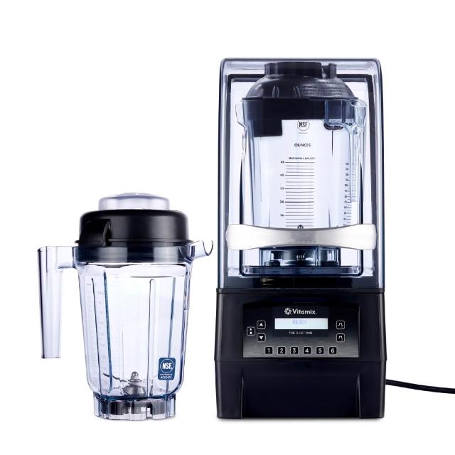 【美國Vitamix】數位程式隔音罩三匹馬力全方位鈍利雙杯調理機 TQO(商用級台灣公司貨)