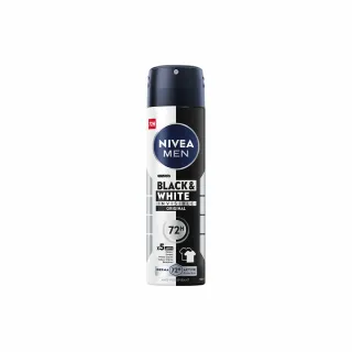 【NIVEA 妮維雅】男士止汗爽身噴霧無印乾爽150ml(獨特無印乾爽止汗效果)