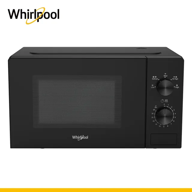 【Whirlpool 惠而浦】20公升機械式微波爐(MWP201KBT)