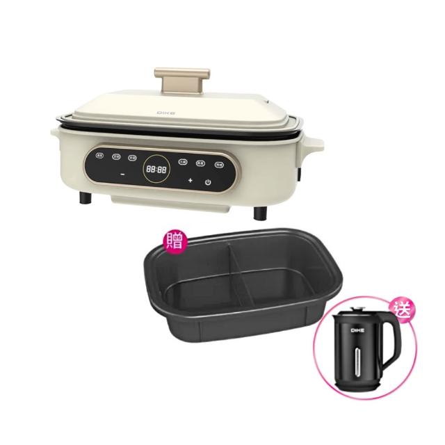 【DIKE】智能溫控多功能電烤盤(HKE121WT)
