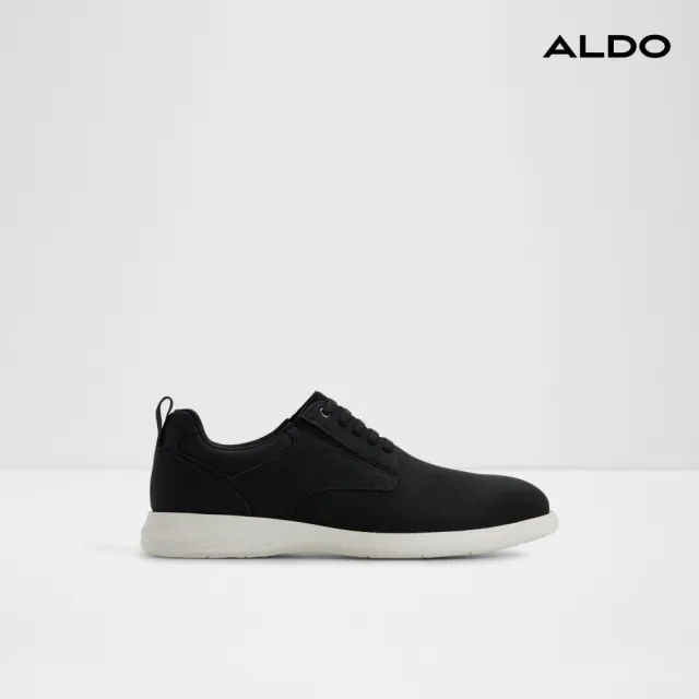 【ALDO】DENZEL-經典免繫男仕休閒鞋-男鞋(黑色)