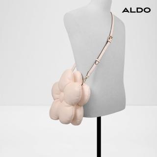 【ALDO】FFLOWERPUFF-澎澎花朵造型斜背包(粉色)