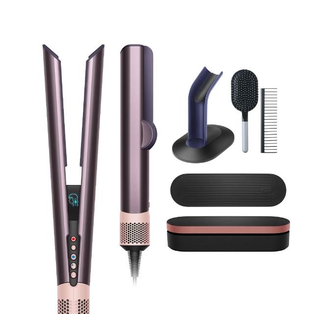 【dyson 戴森】HT01 Airstrait™ 二合一吹風直髮器 離子夾(雲霧紫禮盒版 限定色)