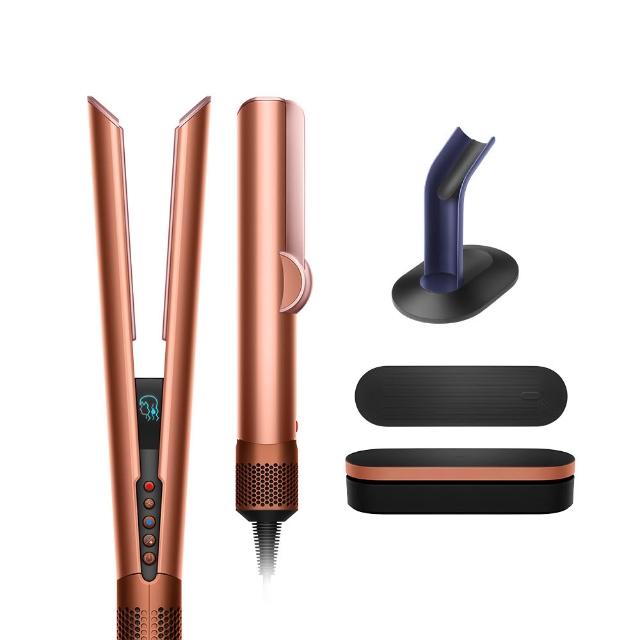 【dyson 戴森】HT01 airstrait™ 二合一吹風直髮器 (琥珀香檳禮盒版 限定色)