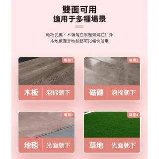 【ROYAL LIFE 皇室生活】健身核心平衡雙面滑行盤(滑盤/平衡訓練/瑜珈/健身盤/健身/滑行墊)