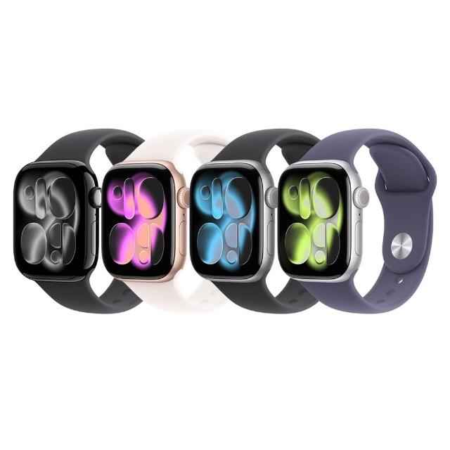 【Apple】Apple Watch Series 11 GPS+行動網路 42mm(鋁金屬錶殼搭配運動型錶帶)