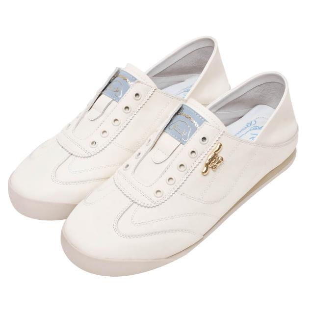 【Ann’S】Ann’S X Sanrio三麗鷗 大耳狗喜拿聯名 免綁鞋帶 可兩穿穆勒休閒鞋1cm-白