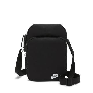 【NIKE 耐吉】側背包 斜背包 小包 運動小包 隨身小包 NK HERITAGE CROSSBODY 黑 DB0456-010