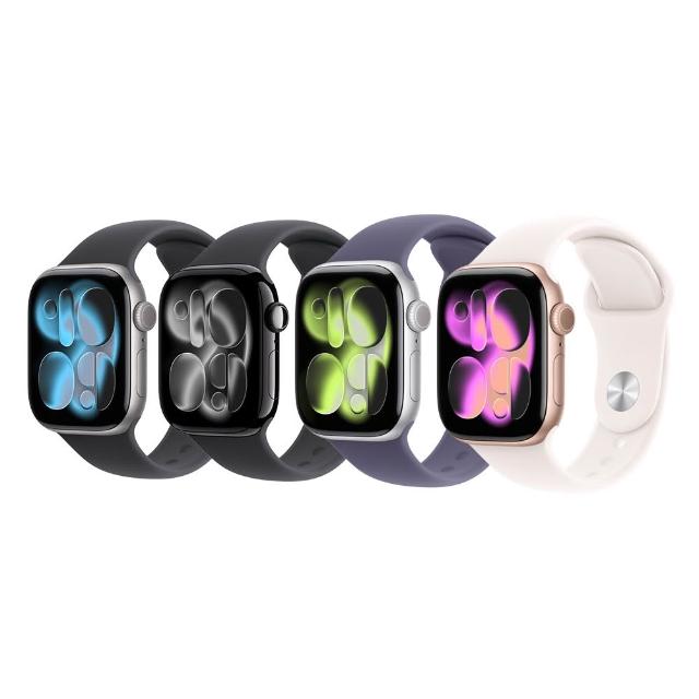 【Apple】Apple Watch Series 11 GPS 46mm(鋁金屬錶殼搭配運動型錶帶)