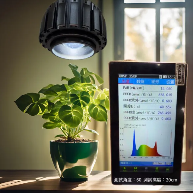【JIUNPEY 君沛】嚴選植物燈 PAR30 LED20W 高光效植物聚光燈 黑色-調焦款 S91光譜(植物生長燈 植物燈)