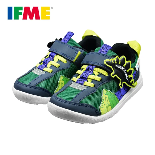【IFME】小童段 恐龍系列 中童 童鞋 運動鞋 慢跑鞋(IF20-632001)