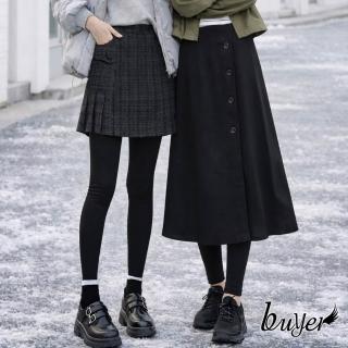 【buyer 白鵝】禦寒刷毛保暖防寒假兩件褲裙(多款任選)