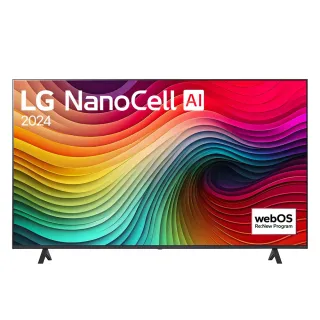 【LG 樂金】58H快配★65型 NanoCell 4K AI 語音物聯網智慧顯示器(65NANO81TTA)