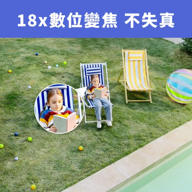 (128G記憶卡組)【TP-Link】4K 800萬畫素 Wi-Fi可旋轉室外監視器 人臉辨識(Tapo C560WS)