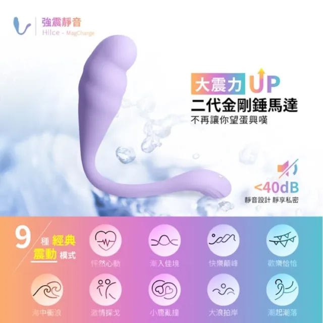 AyaGo Hilce - 嗨力士 APP遠端跨國遙控跳蛋 磁吸充電-粉色