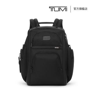 【TUMI】Alpha TUMI Brief 15 吋筆電彈道尼龍商務後背包 - 黑色(TUMI 官方旗艦店)
