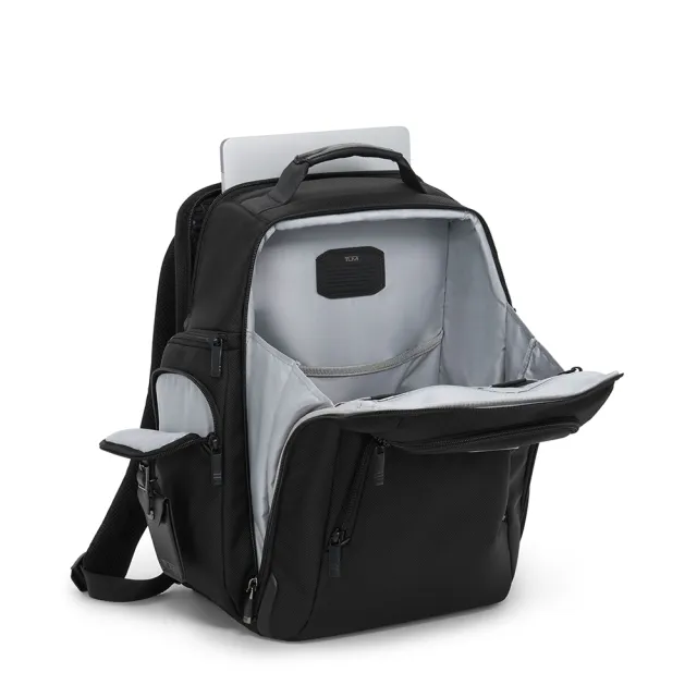【TUMI】Alpha TUMI Brief 15 吋筆電彈道尼龍商務後背包 - 黑色(TUMI 官方旗艦店)