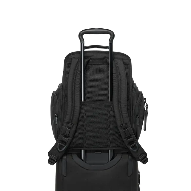【TUMI】Alpha TUMI Brief 15 吋筆電彈道尼龍商務後背包 - 黑色(TUMI 官方旗艦店)