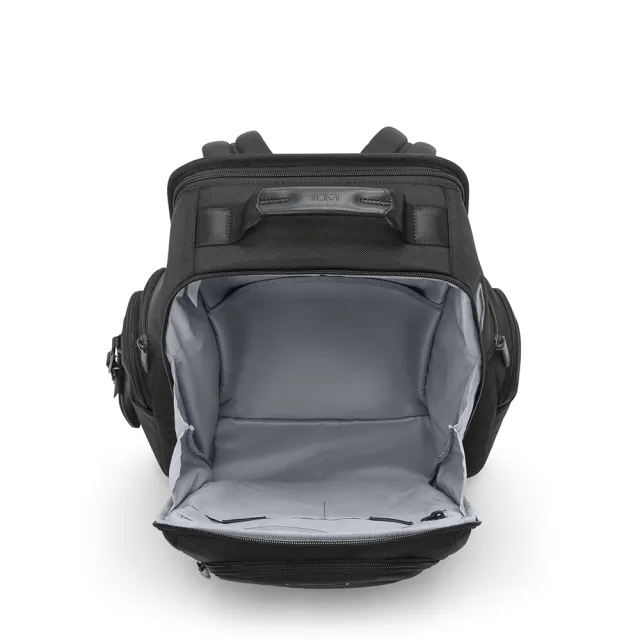 【TUMI】Alpha TUMI Brief 15 吋筆電彈道尼龍商務後背包 - 黑色(TUMI 官方旗艦店)