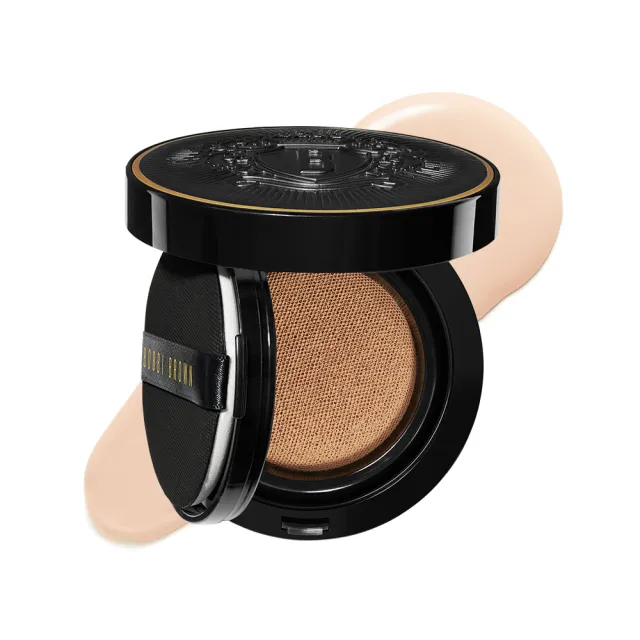 【Bobbi Brown 芭比波朗】霧光持久氣墊粉餅(SPF40 PA+++/柔霧小黑盒/持妝/遮瑕/控油/粉底/防曬)
