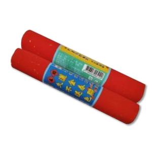 【天成筆墨莊】春聯紙 7字春聯 灑金紙 手工宣紙 104X17CMX3張入X6包 /組 4716608995100