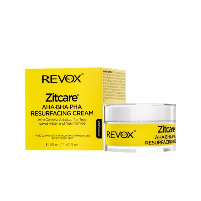 【REVOX B77 瑞博士】果酸煥膚粉刺調理凝乳50ml (夜用)