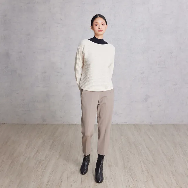 【giordano ladies】25FW 麻花織紋蝙蝠袖上衣(02355564)